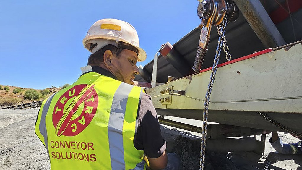 A Tru-Trac technician conducts a comprehensive conveyor system audit, gathering critical insights to minimise downtime and boost efficiency