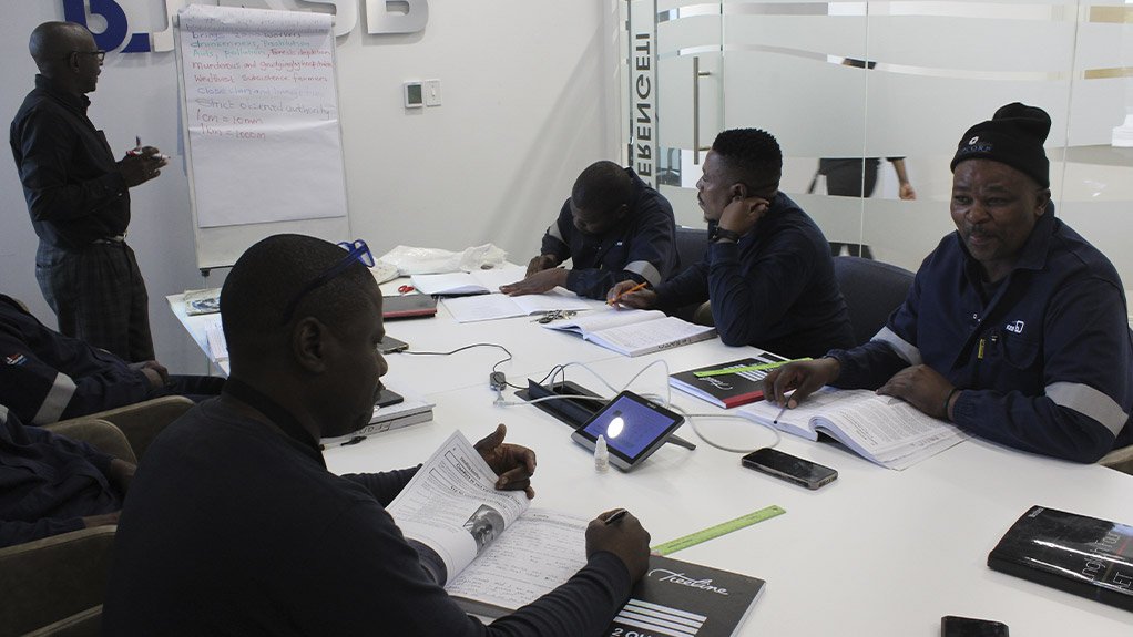 Adult Literacy and numeracy classes are held at the company’s premises every Monday and Tuesday, from 8:00 to 12:00