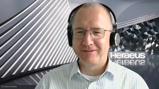Heraeus Precious Metals Executive Vice-President Business Line Systems Dr Philipp Walter.