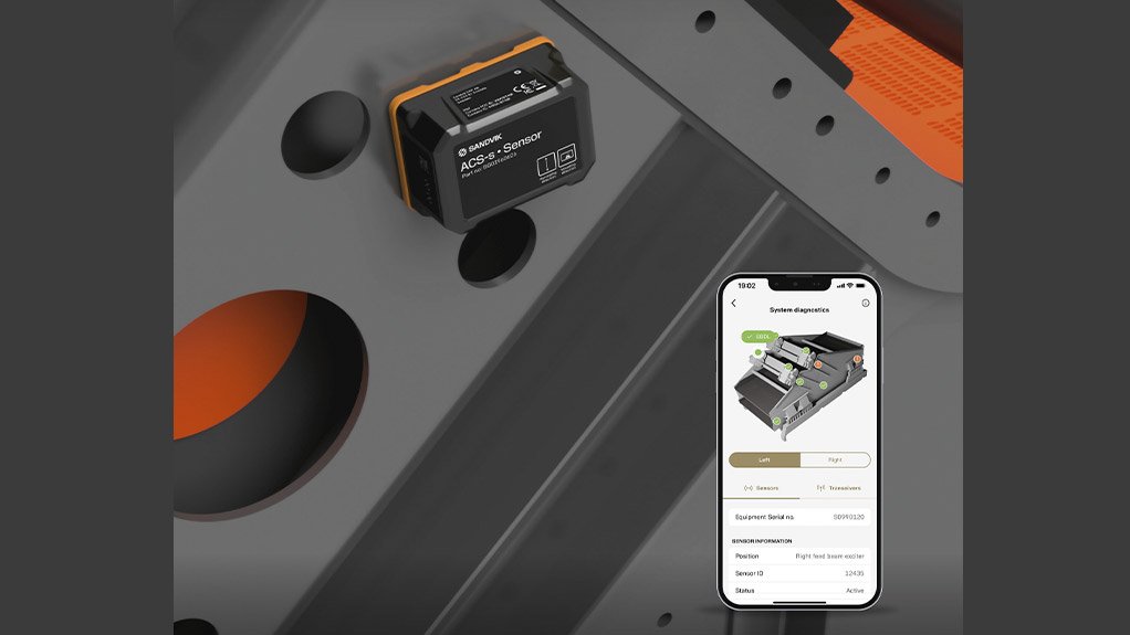 ACS-s integrates seamlessly with SAM, Sandvik’s cloud-based digital service platform, allowing users to scale up condition monitoring across multiple machines and locations