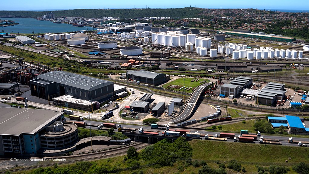An aerial view of Bayhead road