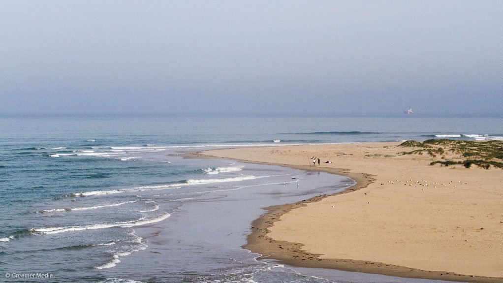 A beach in Port Elizabeth