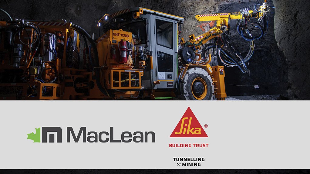MacLean Engineering and Sika announce a strategic collaboration in underground mining and civil markets 