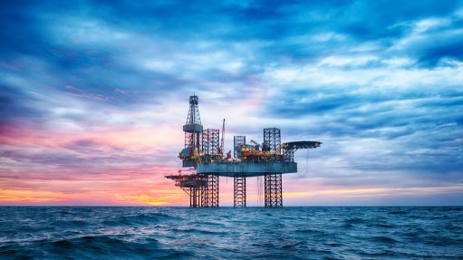 Image of offshore jack-up oil/gas rig