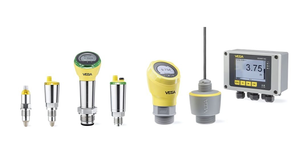 An assortment of VEGA instruments