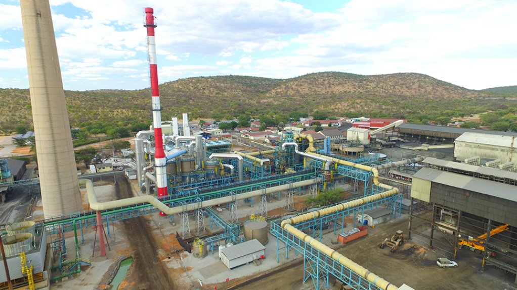 The Tsumeb smelter