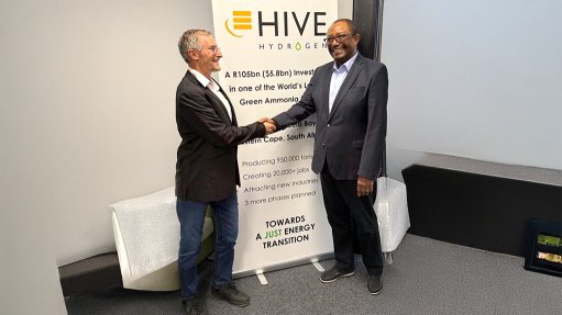 Thulani Gcabashe (right) and Donald McGillivray.