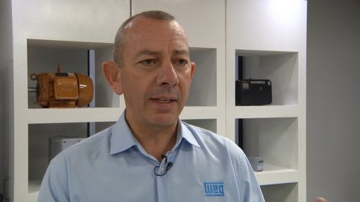 Image of WEG Africa electric motors LV&HV executive Fanie Steyn