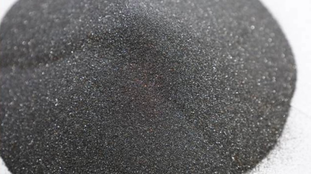 A processed rutile sample