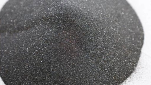 A processed rutile sample