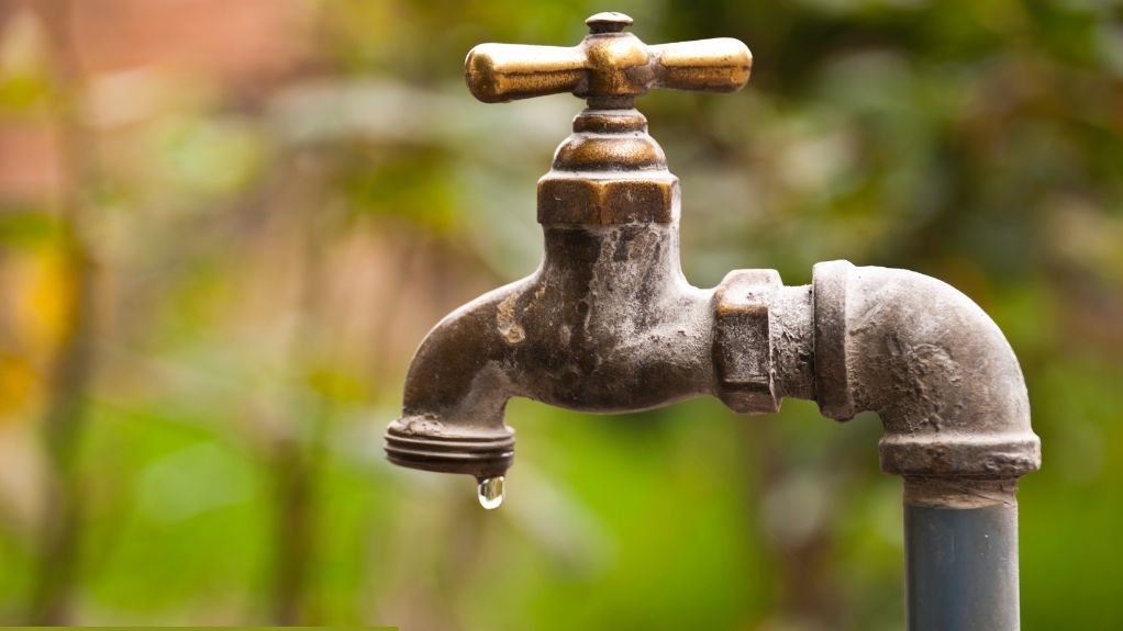 A tap in a garden