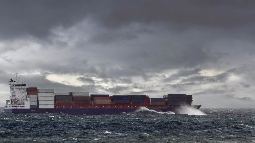 ship at sea