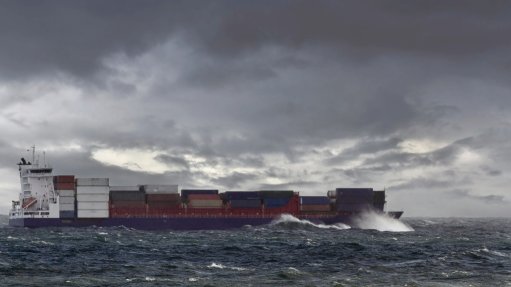 ship at sea