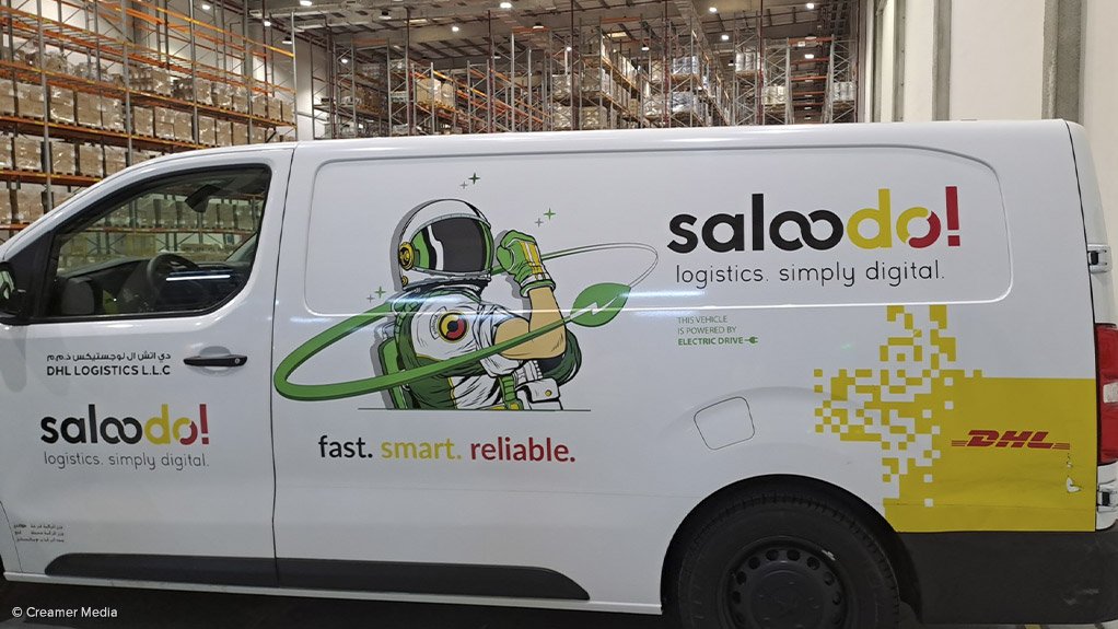 An image of DHL's EV