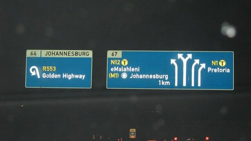 Golden Highway R553 offramp