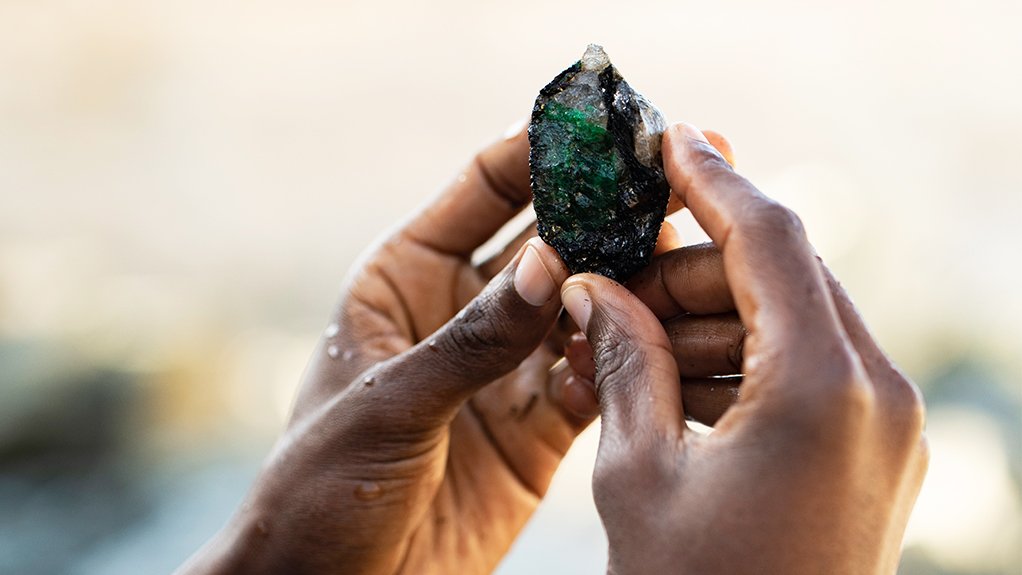 Initial focus was on emeralds mined in Zambia.