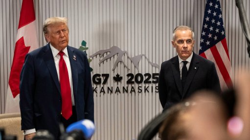 US President Donald Trump and Canada Prime Minister Mark Carney