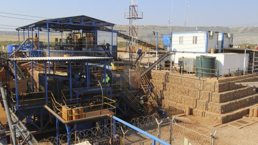 The main treatment plant at the Krone-Endora at Venetia mine