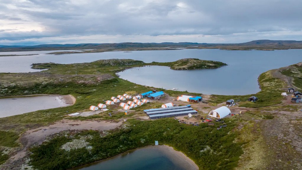 Strange Lake camp in Nunavik, Quebec.