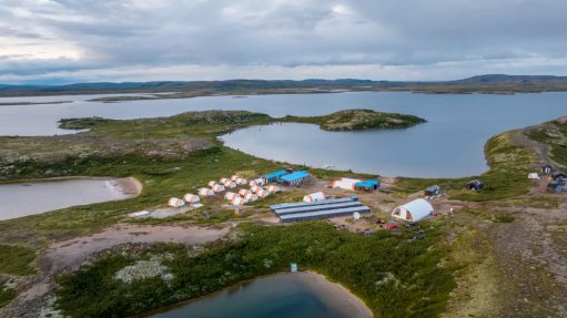 Strange Lake camp in Nunavik, Quebec.