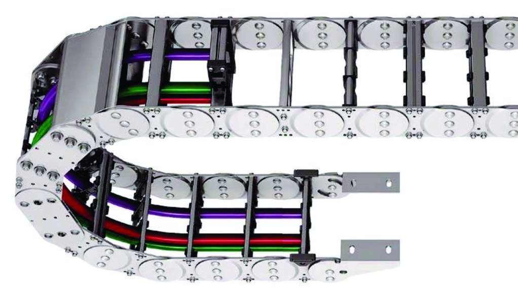 The above image depicts one of the Kabelschlepp cable carriers