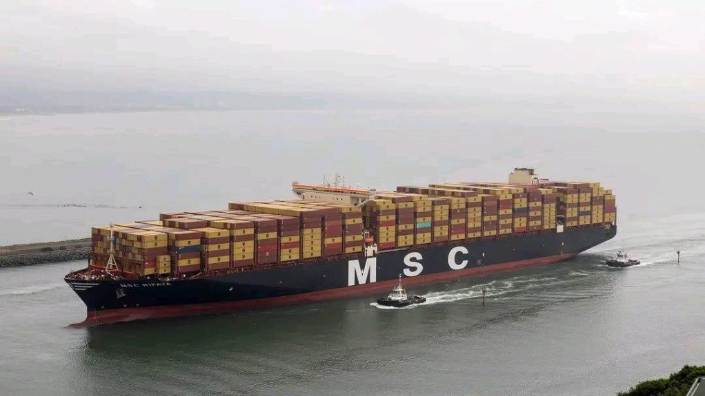 An image of the MSC Rifaya