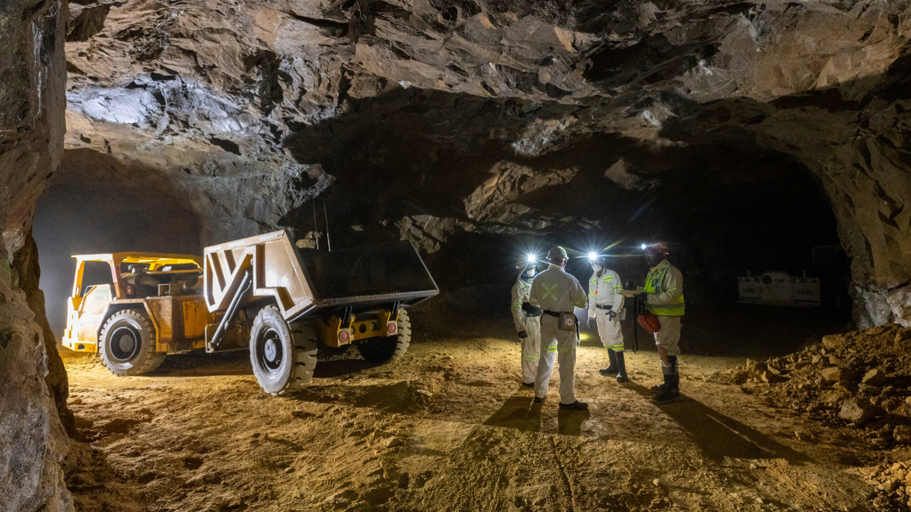 Image of Prieska mine underground