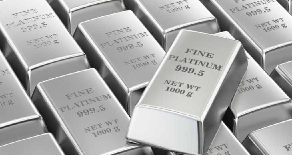Platinum investment bars.