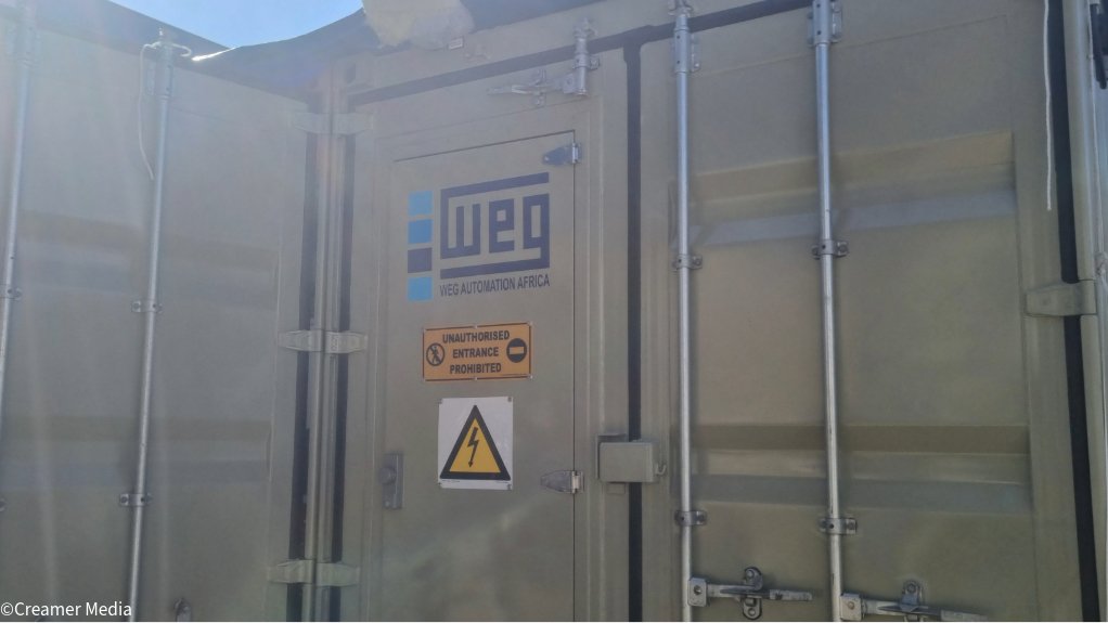 WEG containerised substation