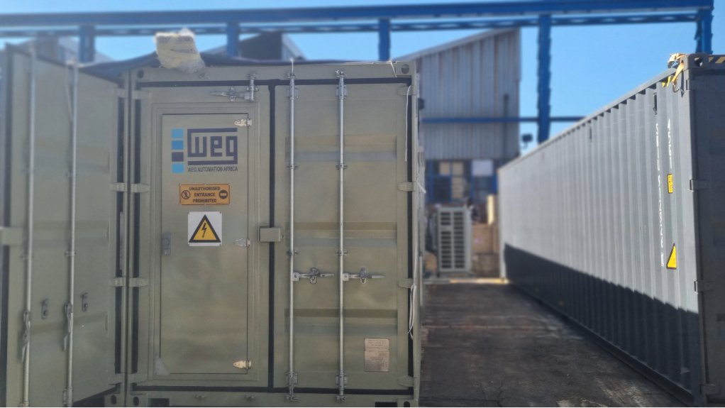 WEG containerised substation