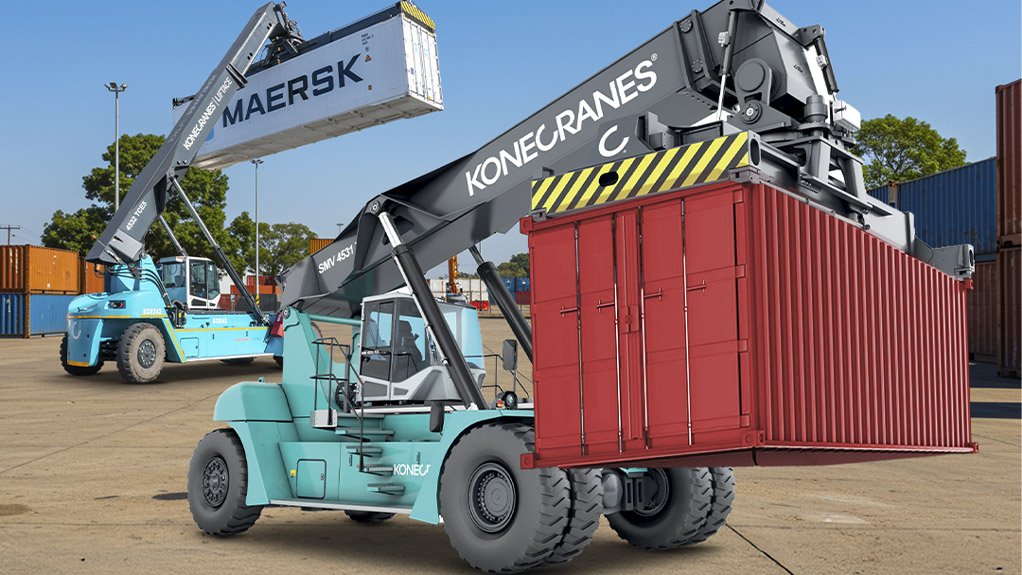 Reach stackers the backbone of container handling 