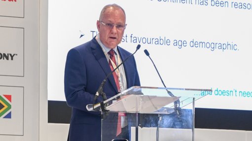 Vale Base Metals chairperson Mark Cutifani at the London Indaba.