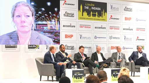 Sydney University Associate Professor Dr Lauren Johnston on screen top left at London Indaba.
