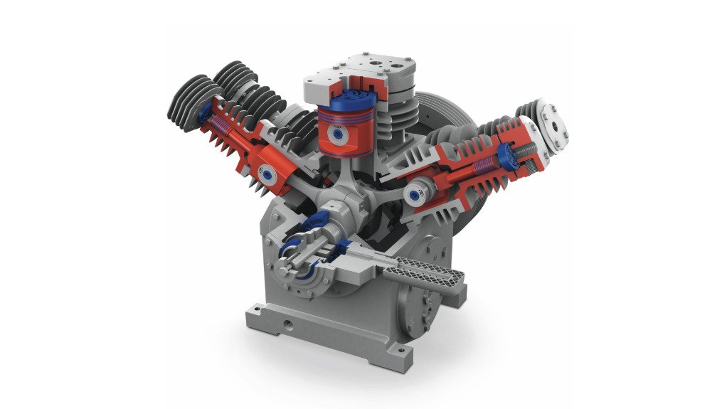 A generic image of a high-pressure compressor
