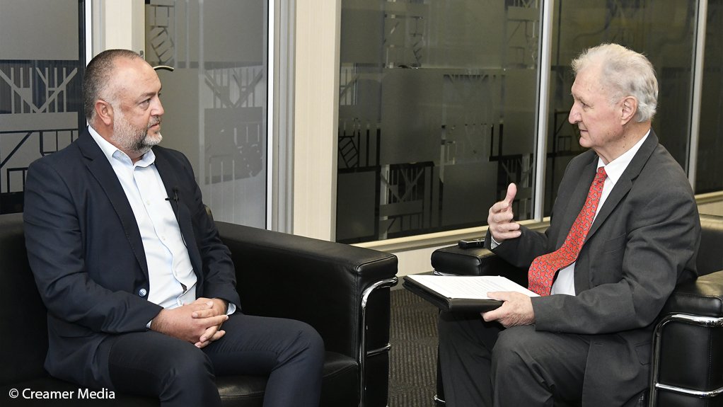 Cementation Africa MD Japie du Plessis interviewed by Mining Weekly's Martin Creamer. 