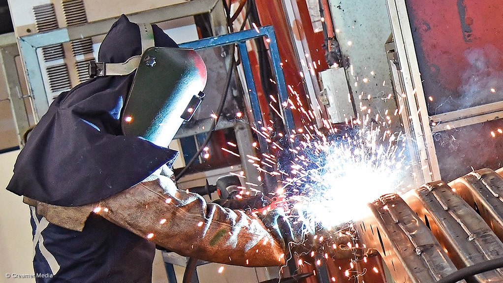An artisan welder