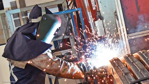 An artisan welder