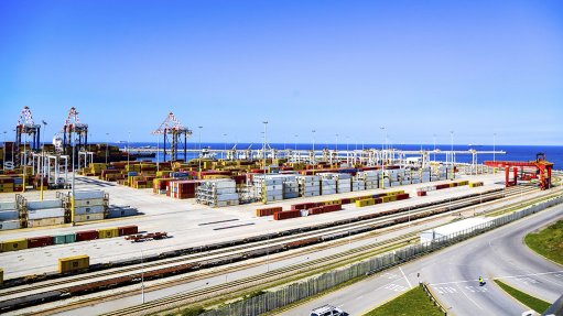 An image of Ngqura Container Terminal 