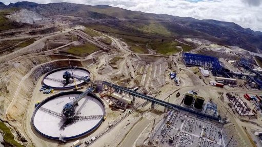 While onsite operations are unaffected, transport of semi-processed copper from MMG's Las Bambas (pictured) and Hudbay's Constancia are said to be interrupted.