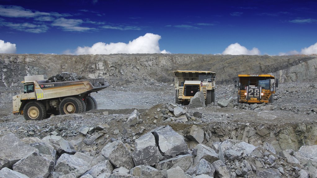 A South African chrome mine
