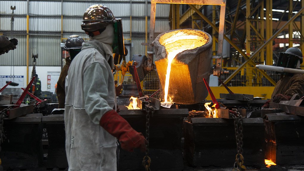 Weir’s service centres in South Africa collect scrap metal to be used in their foundries for recycling