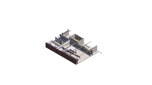 A 3D rendering of a world-class factory design from one of AME's recent projects