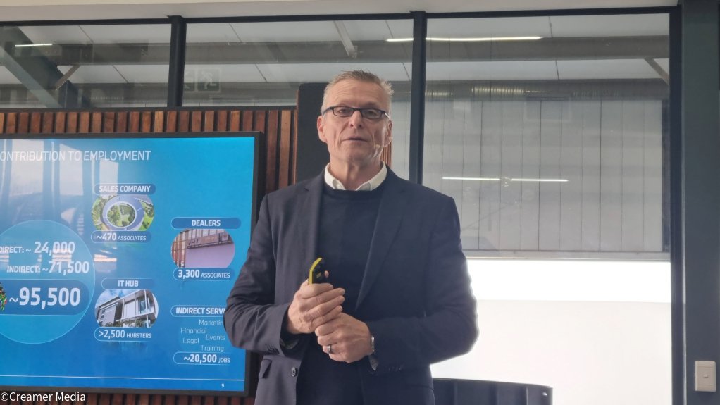 BMW South Africa CEO Peter van Binsbergen