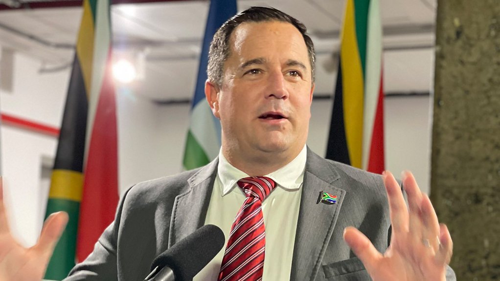 Minister of Agriculture John Steenhuisen