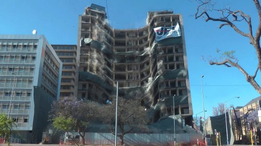 A generic image of a collapsed building
