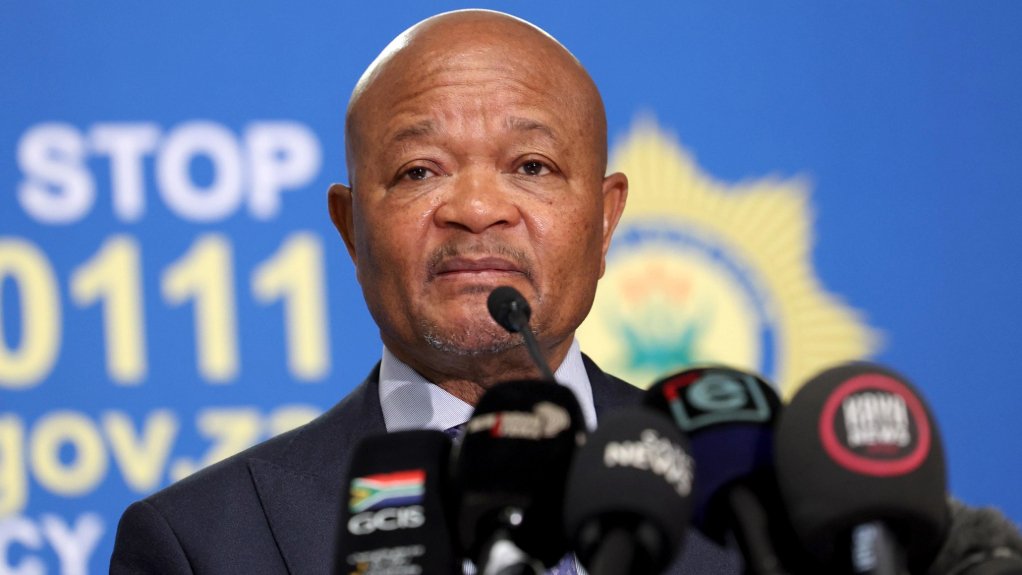 Police Minister Senzo Mchunu