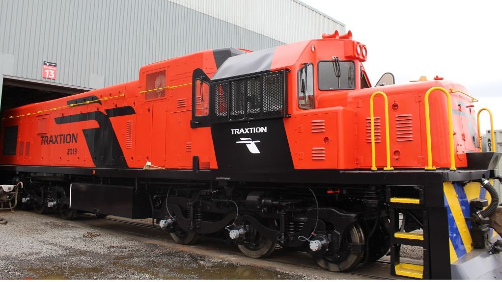 A traxtion locomotive