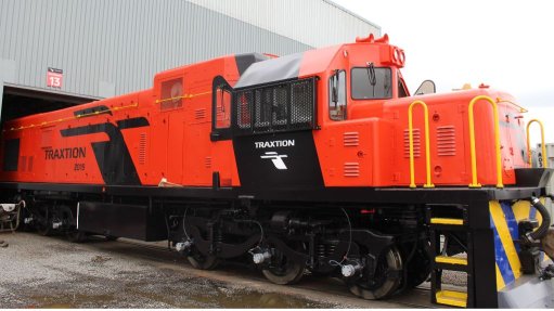 A traxtion locomotive