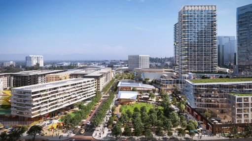 Image of proposed Rams Village at Warner Center
