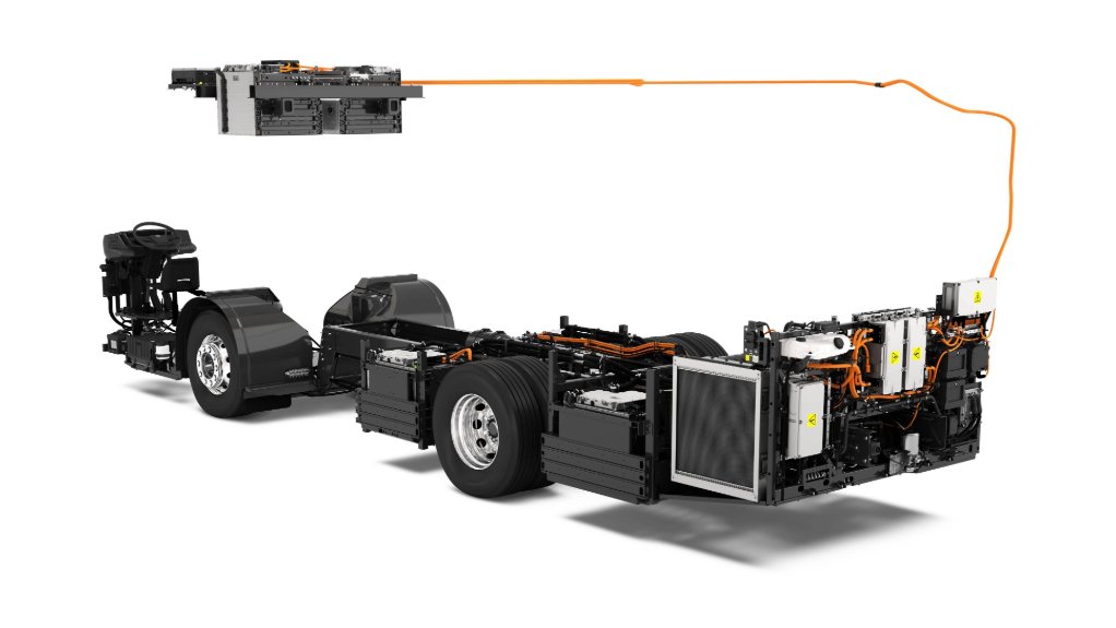 Image of the Volvo BZRLE bus chassis